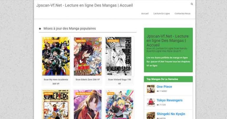 20 Meilleurs Sites De Scan Manga Gratuits En Ligne En VF