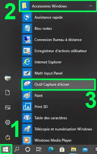 outil-capture-d'ecran-windows-10