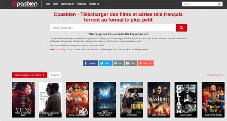 Torrent Français :Les 20 Meilleurs Sites pour Télécharger en 2022