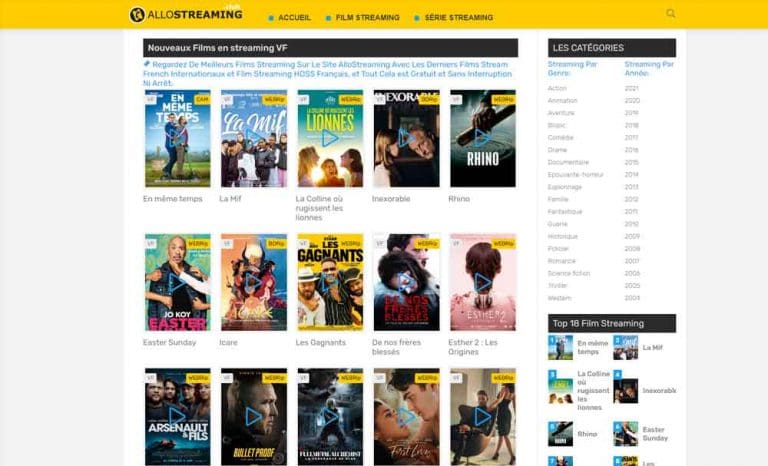 Serie Streaming Gratuit Vostfr 60 Meilleurs Sites Streaming Gratuit Films Séries VOSTFR VF