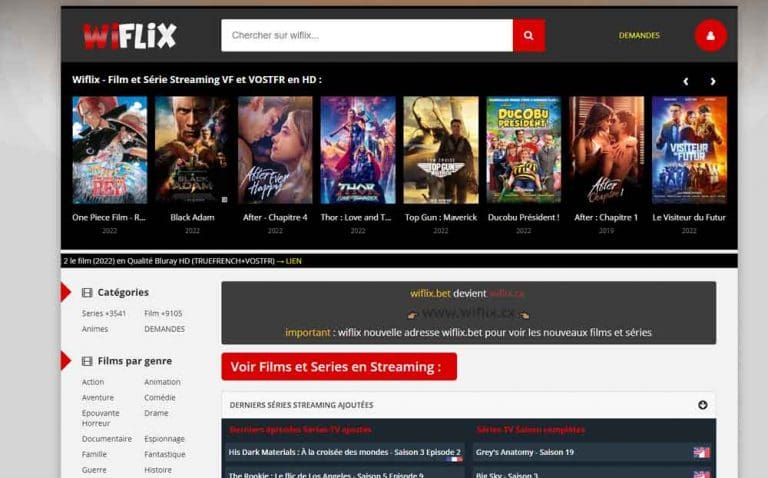 50 Meilleurs Sites Streaming Gratuit de Films Séries VF VOSTFR