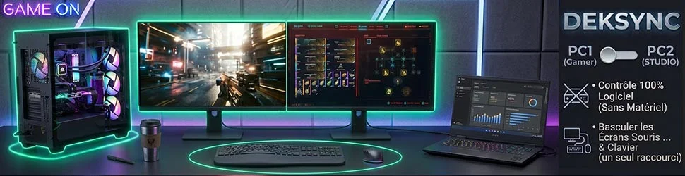 Desksync-fr-partager-controler-souris-clavier-ecrans-moniteur-entre-deux-ordinateurs-machines-pc