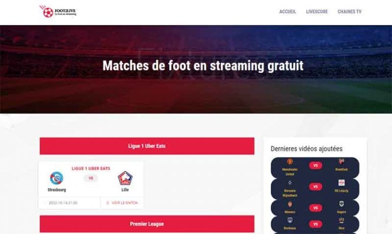 foot en streaming site