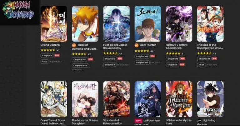 20 Meilleurs Sites de Scan Manga Gratuits en Ligne en VF