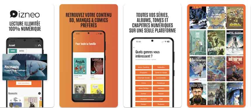 IZNEO--lecture-BD-&-Manga-HD-app-meilleurs-applications-lire-des-scans-mangas-en-ligne-gratuits
