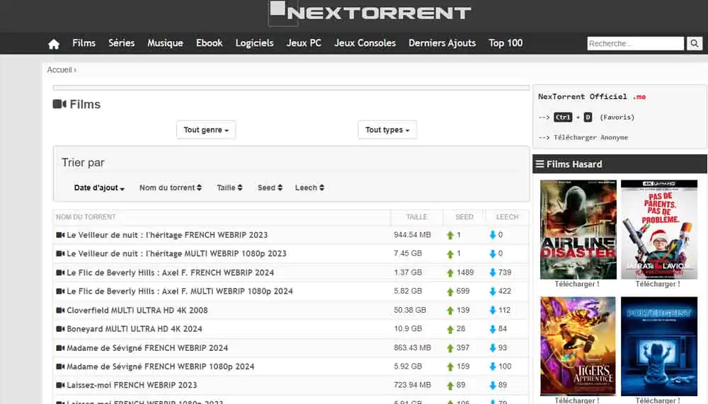 nextorrent-sites-de-torrent-français-pour-telechargemer-films-et-series