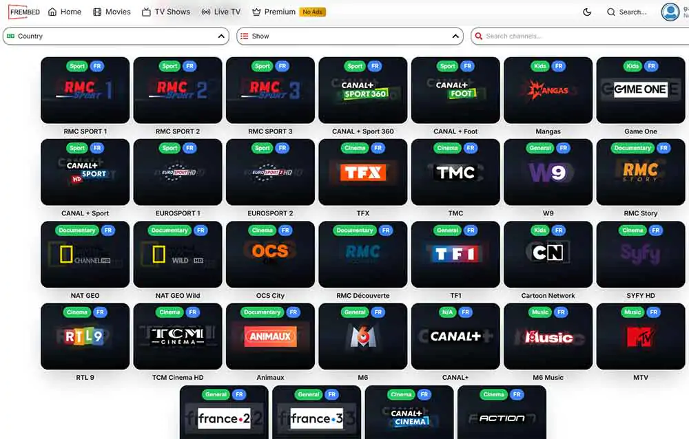 frembed-tv-Sites-Gratuits-pour-regarder-les-chaines-TV-Francaise-a-l-etranger-sans-VPN