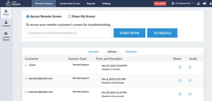 zoho-assist-Logiciel-Controle-PC-a-Distance-Gratuit