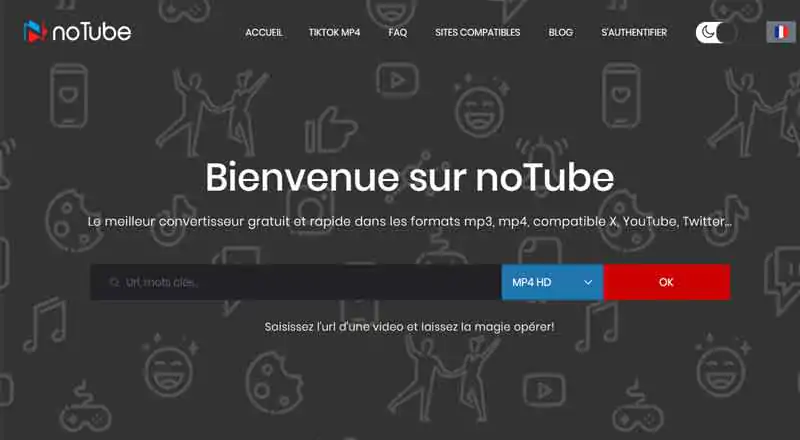 notube-telecharger-video-youtube-tiktok-instagram-facebook-gratuit-toutes-plateformes