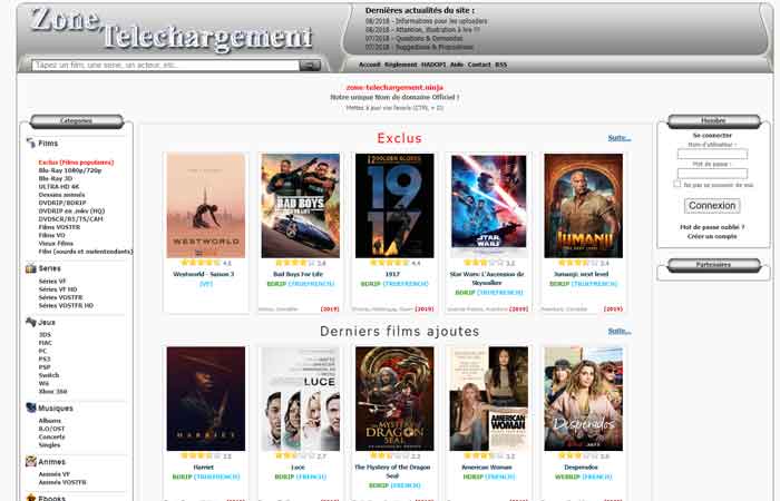 20 Meilleurs Sites De Telechargement Direct Ddl Gratuits Pour Films Et Series