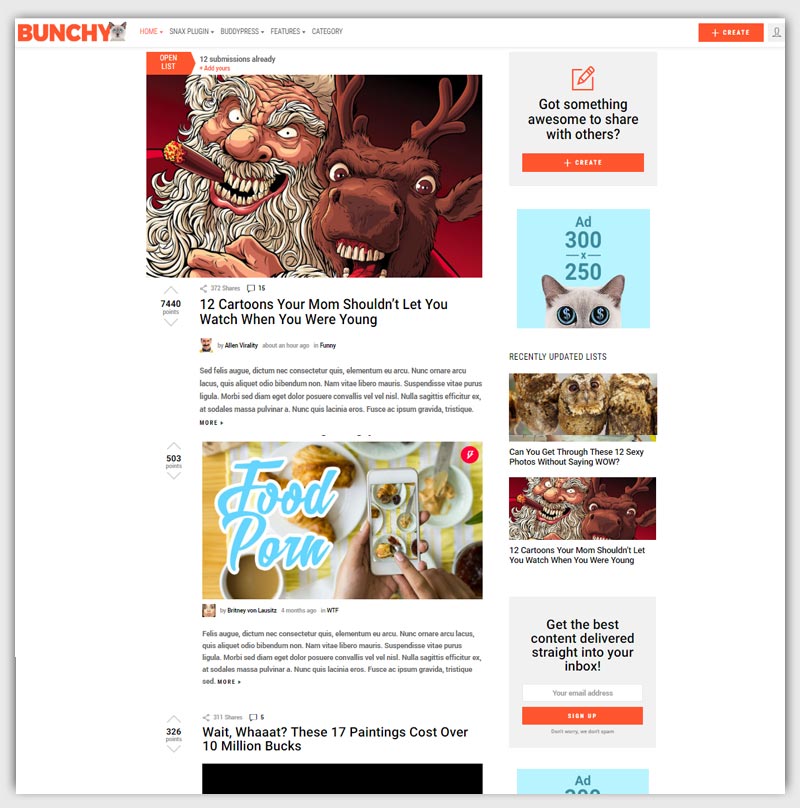bunchy-Viral-Magazine-WordPress-Theme-buzz