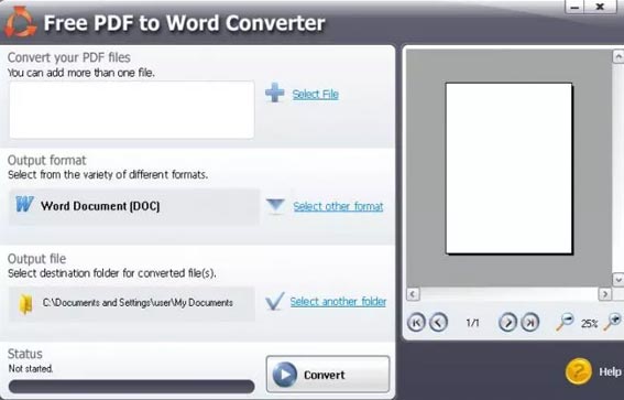 Convertir PDF en Word